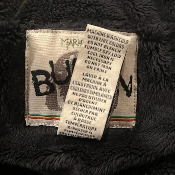 Vintage 90s Bob Marley Burnin Puffer Vest Men’s - Picture 8 of 9